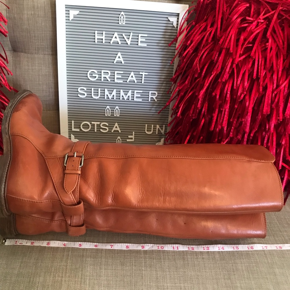 Celine Brown Leather boots - Picture 8 of 11